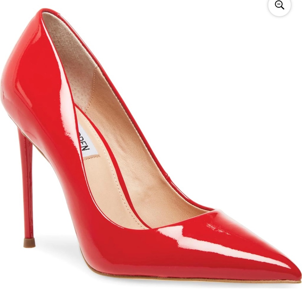 Steve Madden Vala  red stiletto pumps sz 8